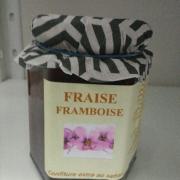 Confiture fraise framboise 210 gr 5 €